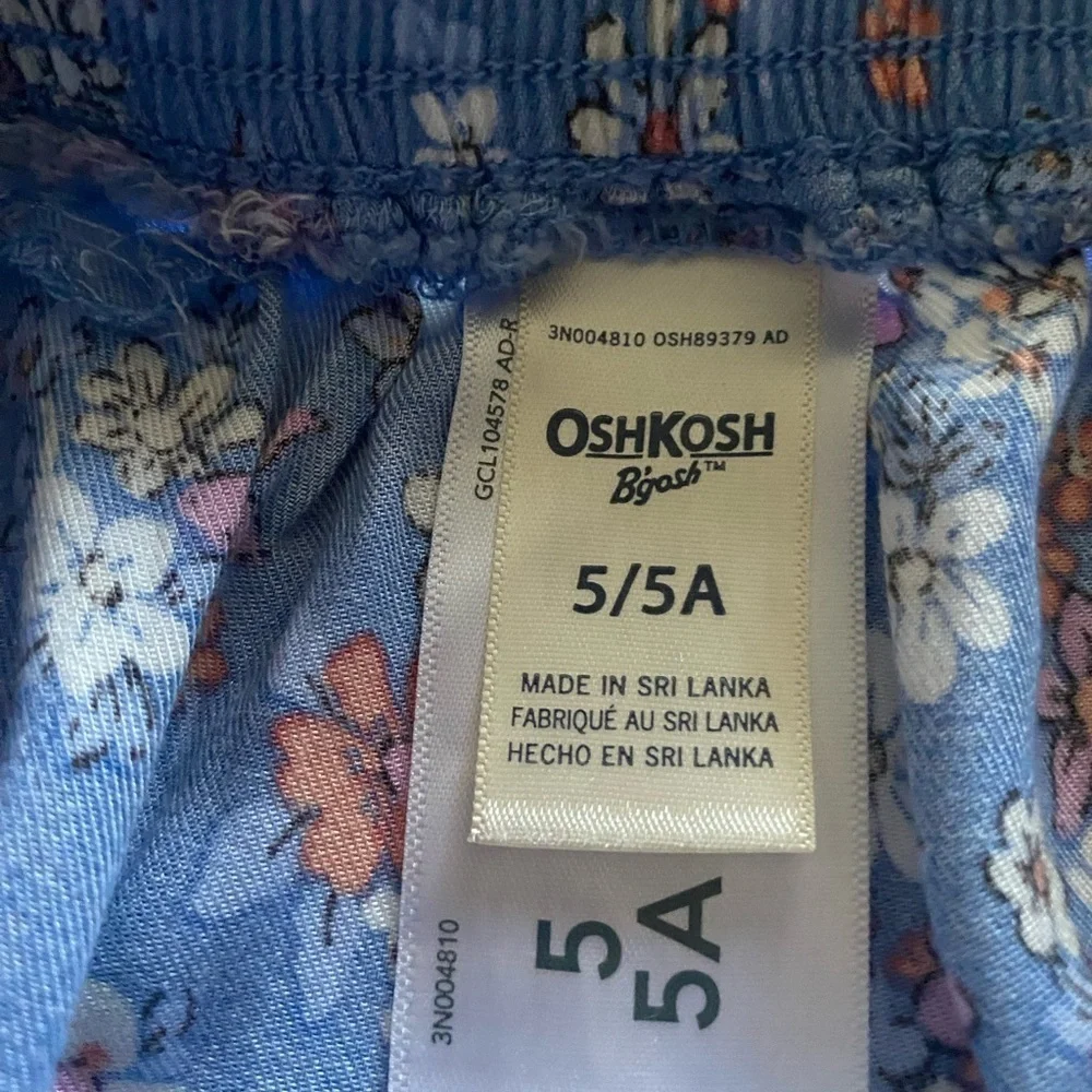 OSH KOSH & FOREVER 22-GIRLS SKIRT AND TOP-SIZE 5